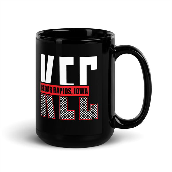 KEC Black Glossy Mug
