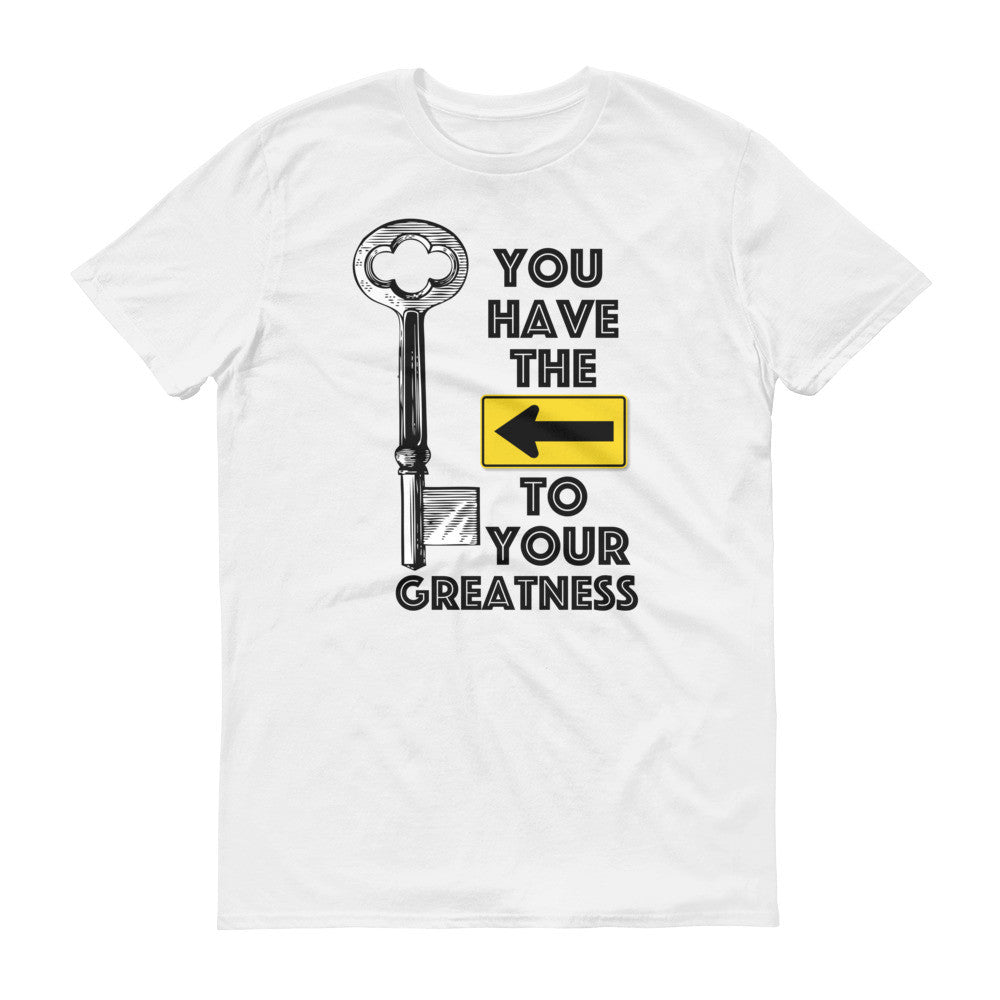 You have the key  Men's short sleeve t-shirt