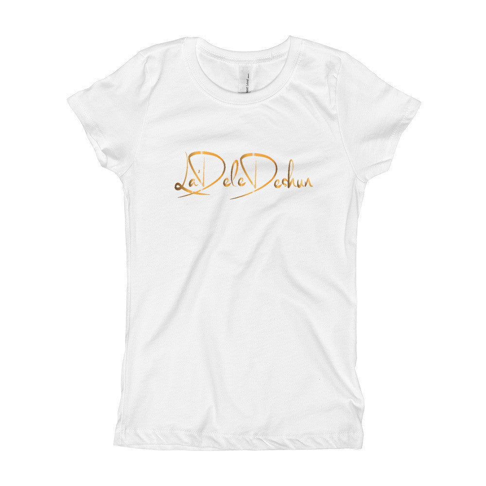Gold Signature Girl's T-Shirt