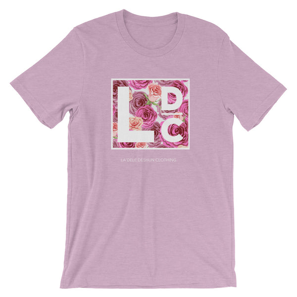 Women's block Rose T-Shirt